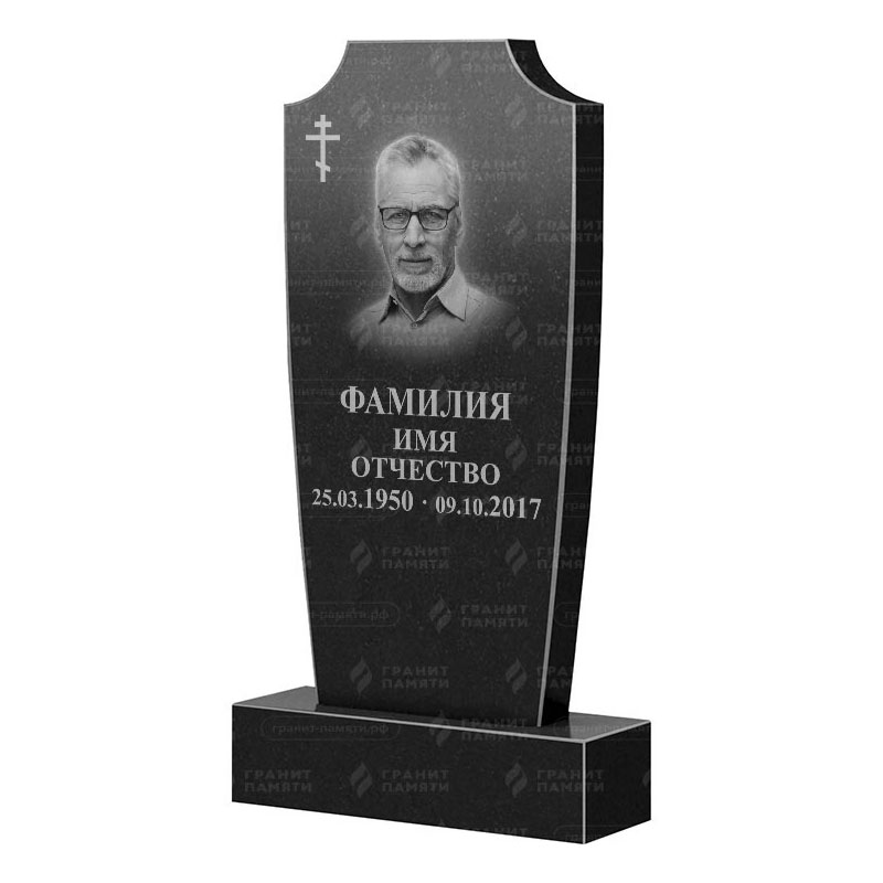 Памятники из гранита вертикальные в Улан‑Удэ | Гранитный памятник ФГ-010