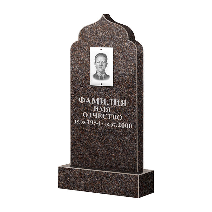Памятники из цветного гранита в Улан‑Удэ | Памятник из гранита Елизовский ФГЦ-037