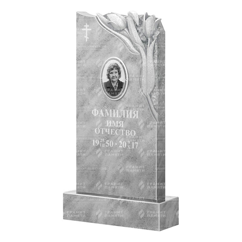 Памятники из мрамора в Улан‑Удэ | Мраморный памятник ФМ-113