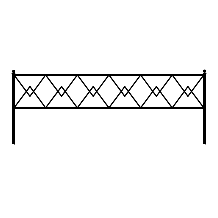 Кованые изделия в Улан‑Удэ | Кованая оградка ОГ.002