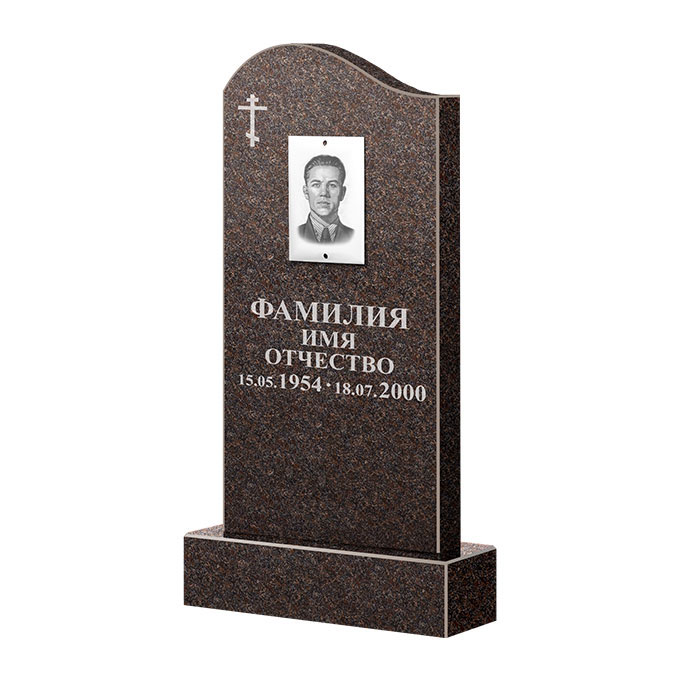 Памятники из цветного гранита в Улан‑Удэ | Памятник из гранита Елизовский ФГЦ-030