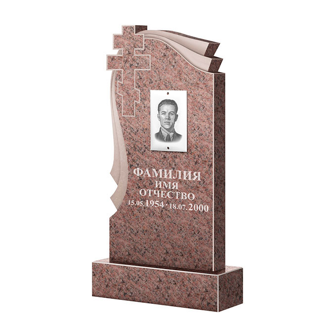 Гранитные памятники в Улан‑Удэ | Памятник из гранита Винга ФГЦ-081