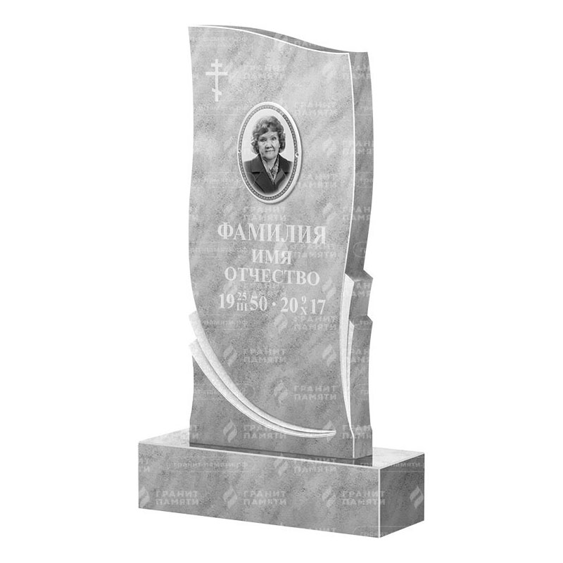 Памятники из мрамора в Улан‑Удэ | Мраморный памятник ФМ-044