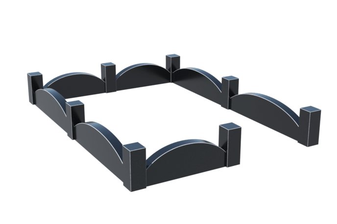 Цоколи на могилу в Улан‑Удэ | Цоколь на могилу №0001