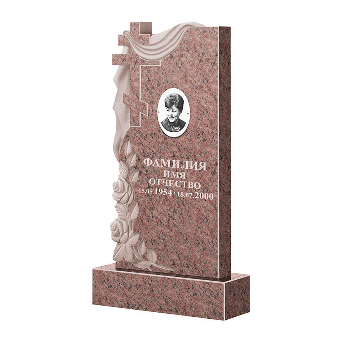 Гранитные памятники в Улан‑Удэ | Памятник из гранита Винга ФГЦ-189