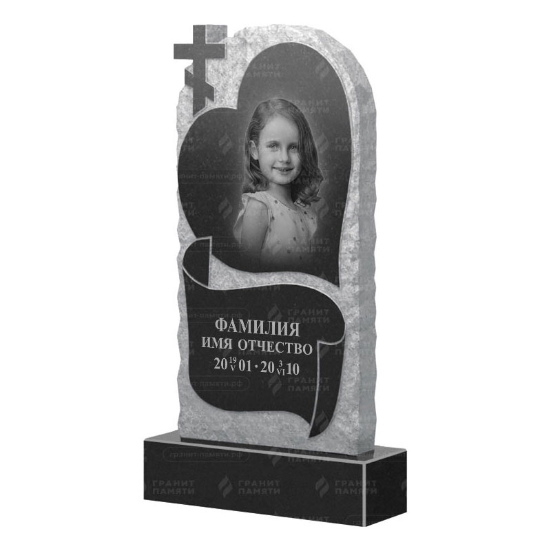 Гранитные памятники в Улан‑Удэ | Гранитный памятник ФГ-249