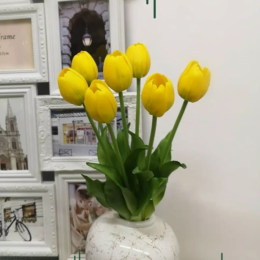 Искусственные цветы в Улан‑Удэ | Цветы искусственные «Тюльпаны», желтые, букет