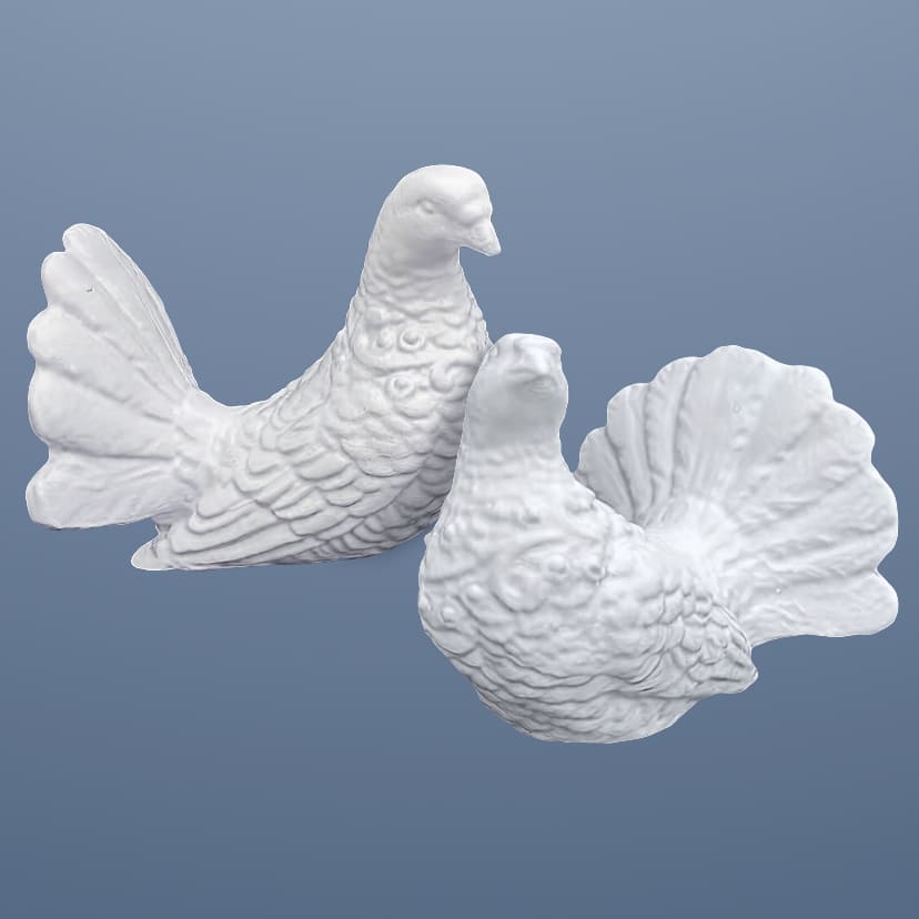 Скульптуры из искусственного мрамора в Улан‑Удэ | Голубь пара