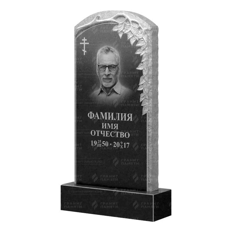 Памятники из гранита с деревом в Улан‑Удэ | Гранитный памятник ФГ-107