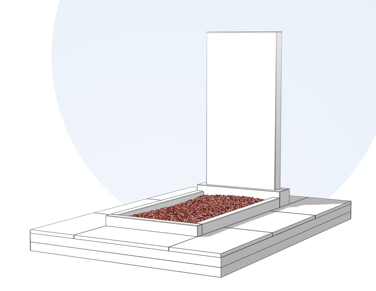 Засыпка цветника камушками в Улан‑Удэ