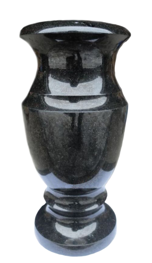 Вазы из камня в Улан‑Удэ | Ваза гранитная «Габбро 30»