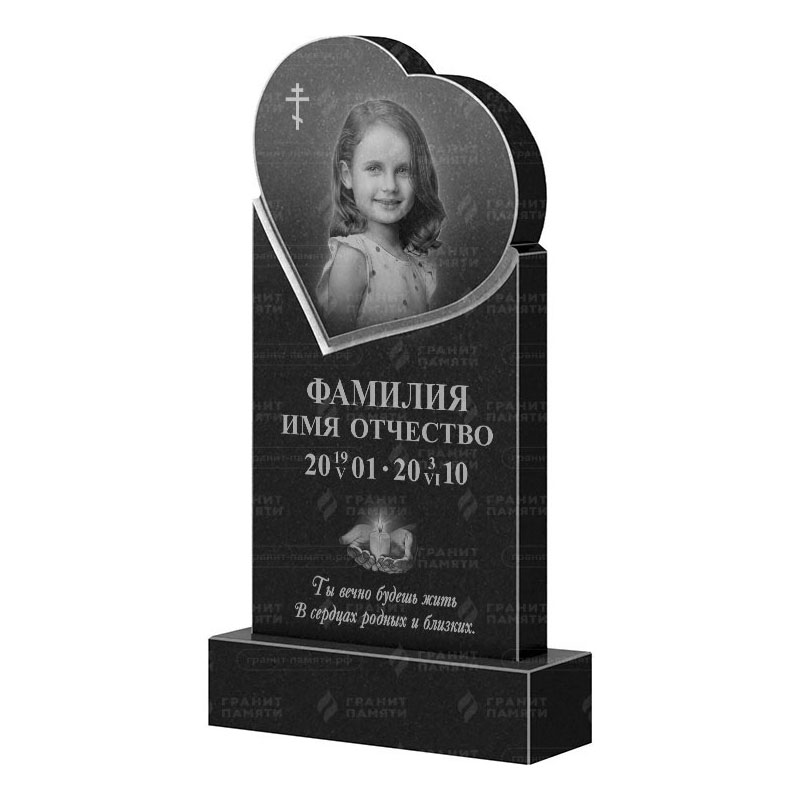 Гранитные памятники в Улан‑Удэ | Гранитный памятник ФГ-079