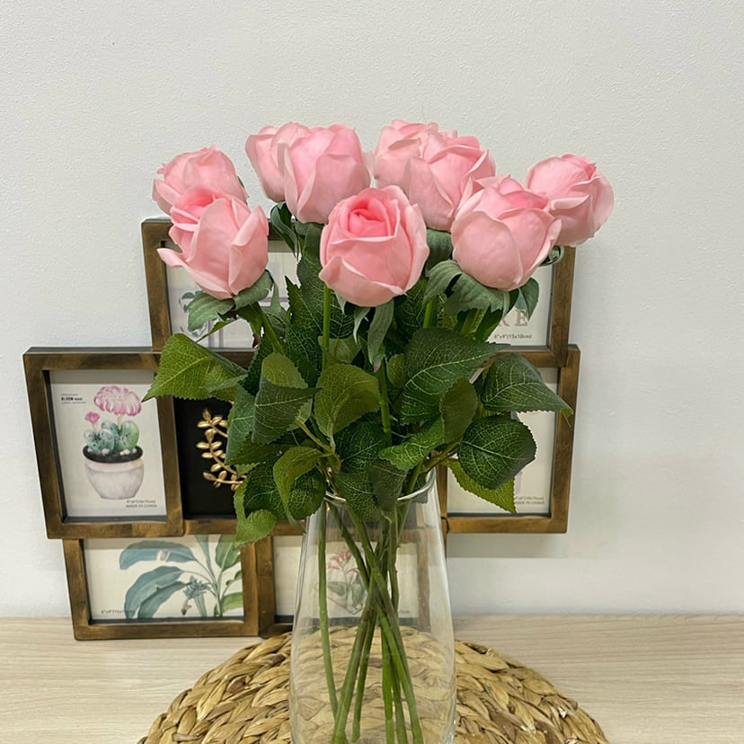 Искусственные цветы в Улан‑Удэ | Цветок искусственный «Роза», нежно-розовая, одиночный