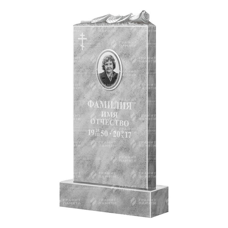 Памятники из мрамора в Улан‑Удэ | Мраморный памятник ФМ-105