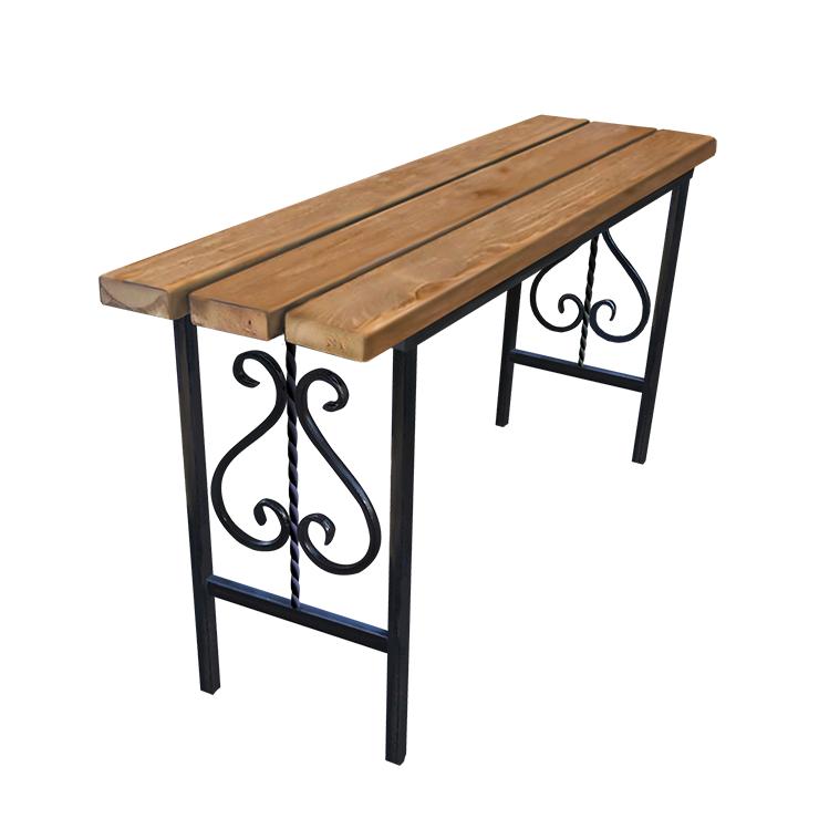 Кованые изделия в Улан‑Удэ | Кованая скамейка СТ.003