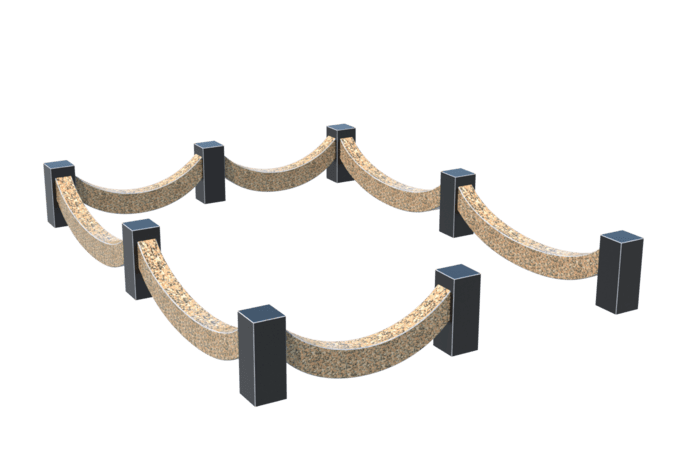 Цоколи на могилу в Улан‑Удэ | Цоколь на могилу №0028