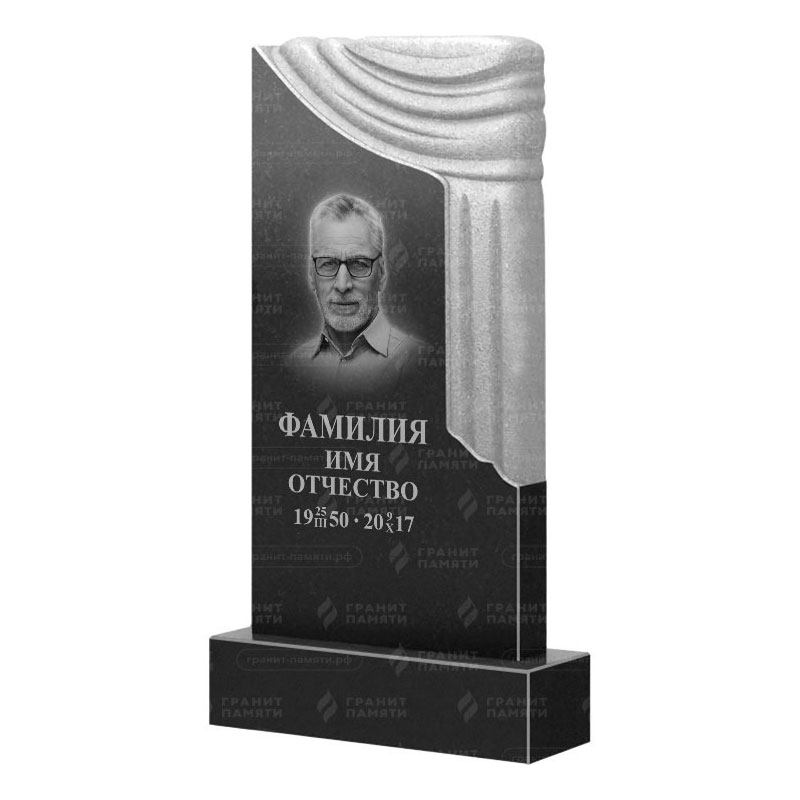 Памятники из гранита резные в Улан‑Удэ | Гранитный памятник ФГ-121