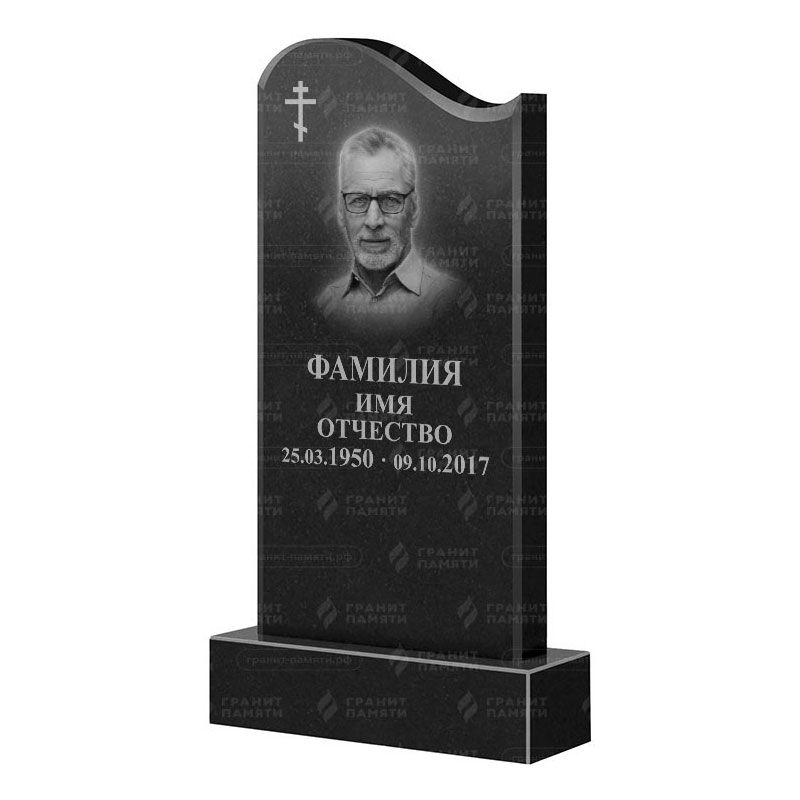 Памятники из гранита классические в Улан‑Удэ | Гранитный памятник ФГ-141