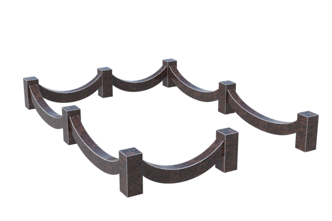 Цоколи на могилу в Улан‑Удэ | Цоколь на могилу №0025