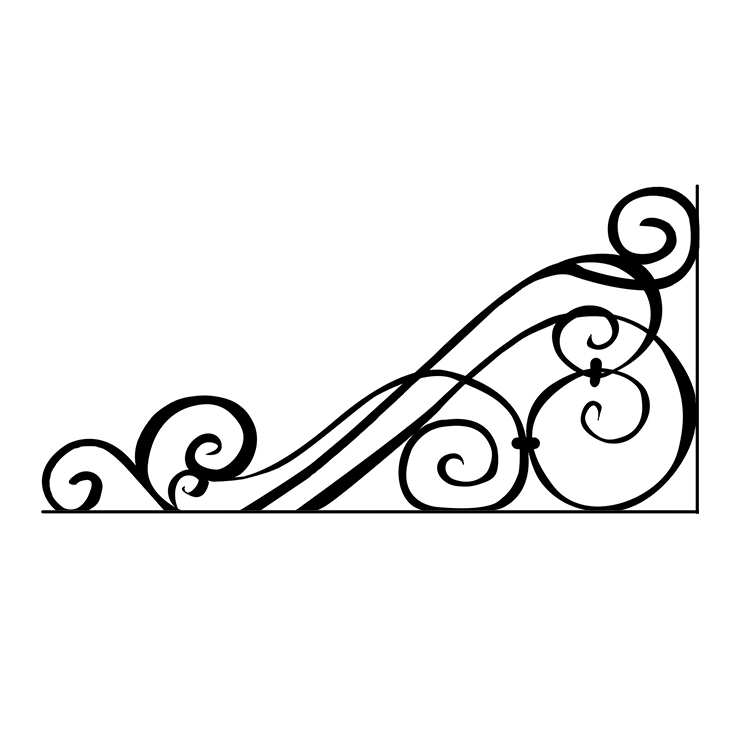 Кованые изделия в Улан‑Удэ | Кованый уголок УГ.006