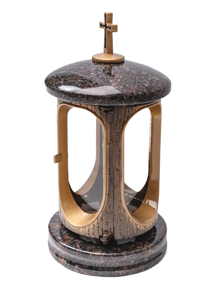 Лампадки из камня на могилу в Улан‑Удэ | Лампадка из Дымовского гранита