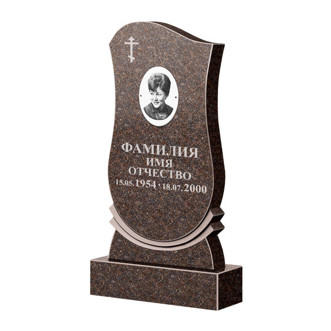 Гранитные памятники в Улан‑Удэ | Памятник из гранита Елизовский ФГЦ-056