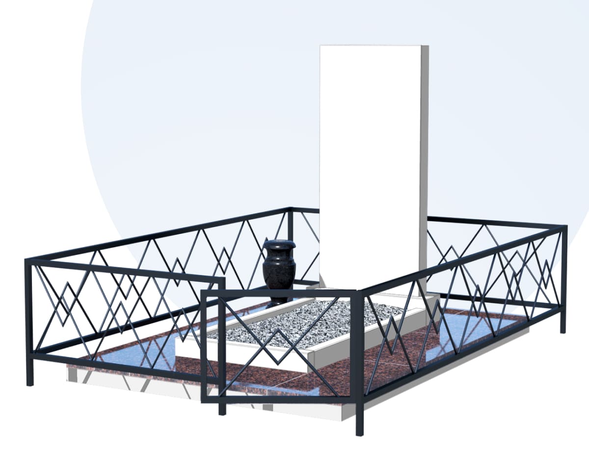 Благоустройство захоронения в Улан‑Удэ