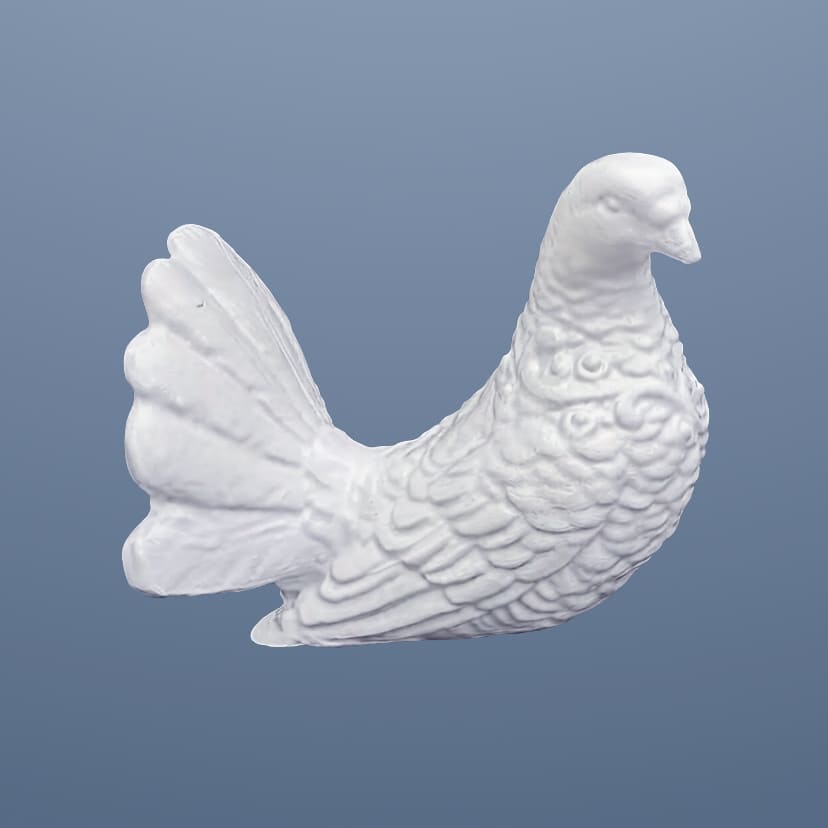 Скульптуры из искусственного мрамора в Улан‑Удэ | Голубь право