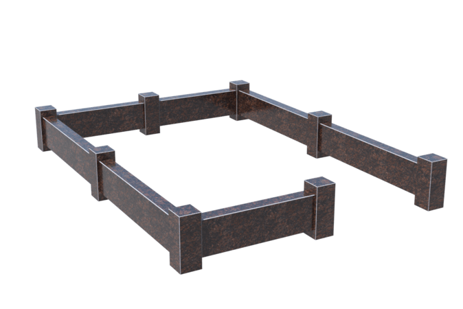 Цоколи на могилу в Улан‑Удэ | Цоколь на могилу №0034