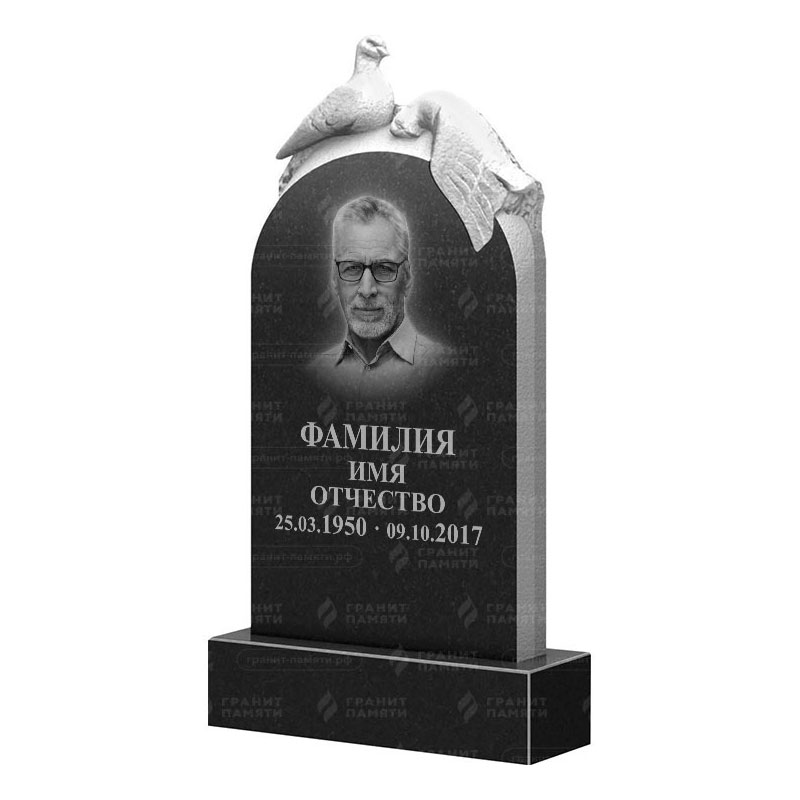 Памятники из гранита с птицами в Улан‑Удэ | Гранитный памятник ФГ-109