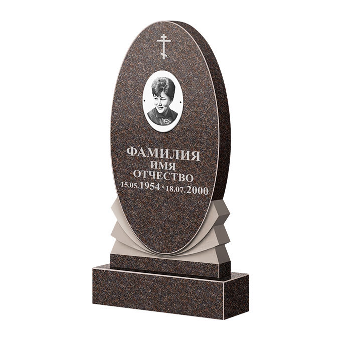 Памятники из цветного гранита в Улан‑Удэ | Памятник из гранита Елизовский ФГЦ-068