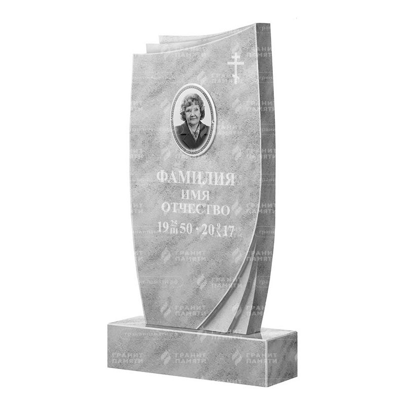 Памятники из мрамора в Улан‑Удэ | Мраморный памятник ФМ-057