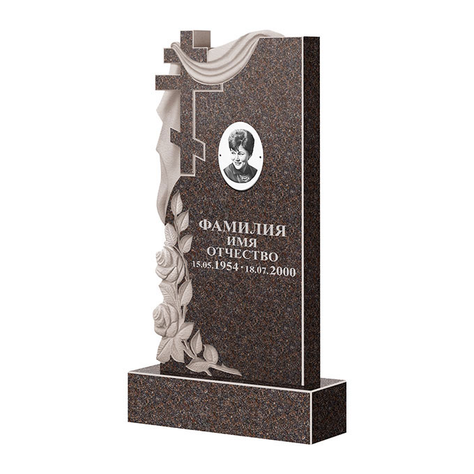 Гранитные памятники в Улан‑Удэ | Памятник из гранита Елизовский ФГЦ-189