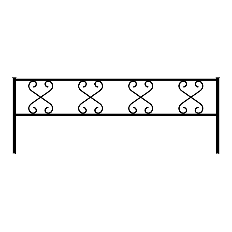 Металлические оградки, столы, скамейки в Улан‑Удэ | Оградка №1