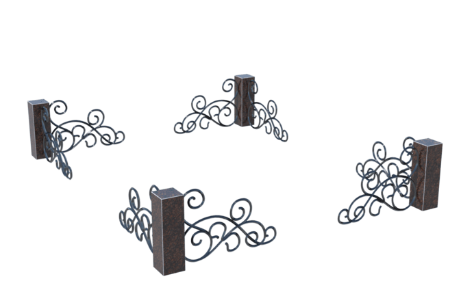 Цоколи на могилу в Улан‑Удэ | Цоколь на могилу №0048